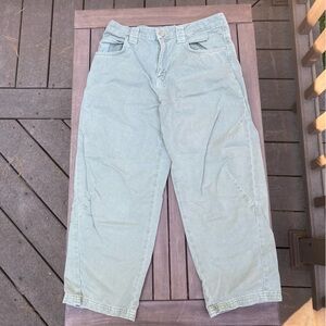 Zara barrel jeans, Size 38, light green